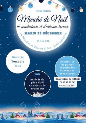 5e édition du Marché de Noël de producteurs et d'artisans locaux