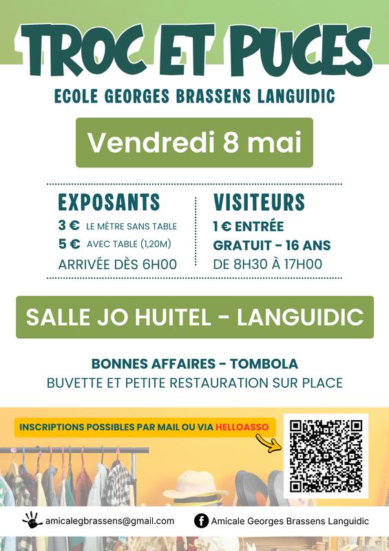 Troc et puces - école georges brassens