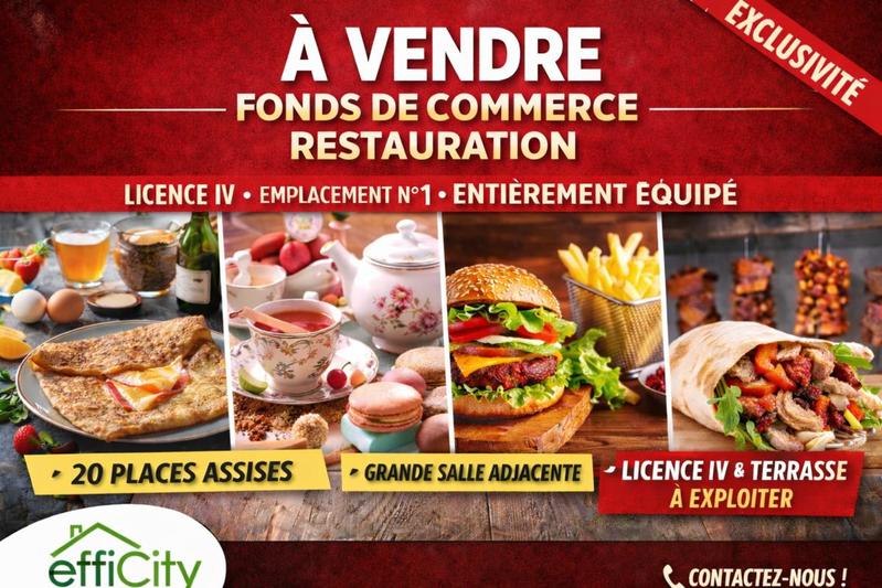 Fonds de commerce - 186 m²