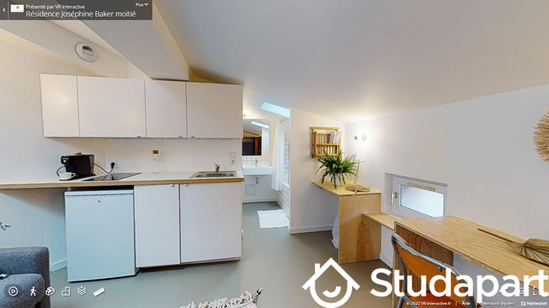 Appartement - 18 m² - 1 pièce