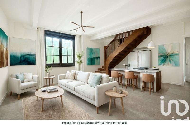 Maison de village - 82 m² - 2 pièces