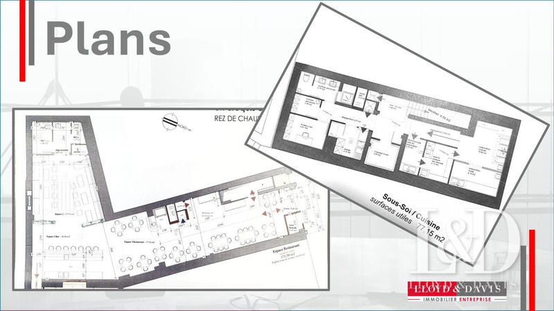 Fonds de commerce - Local commercial - 270 m²