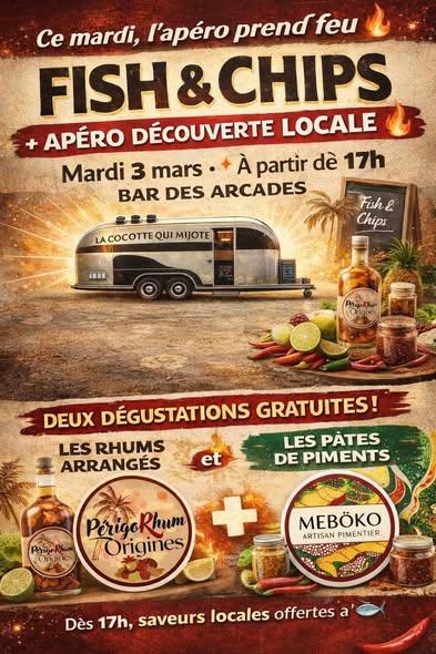 Fish and Chips au Bar des Arcades