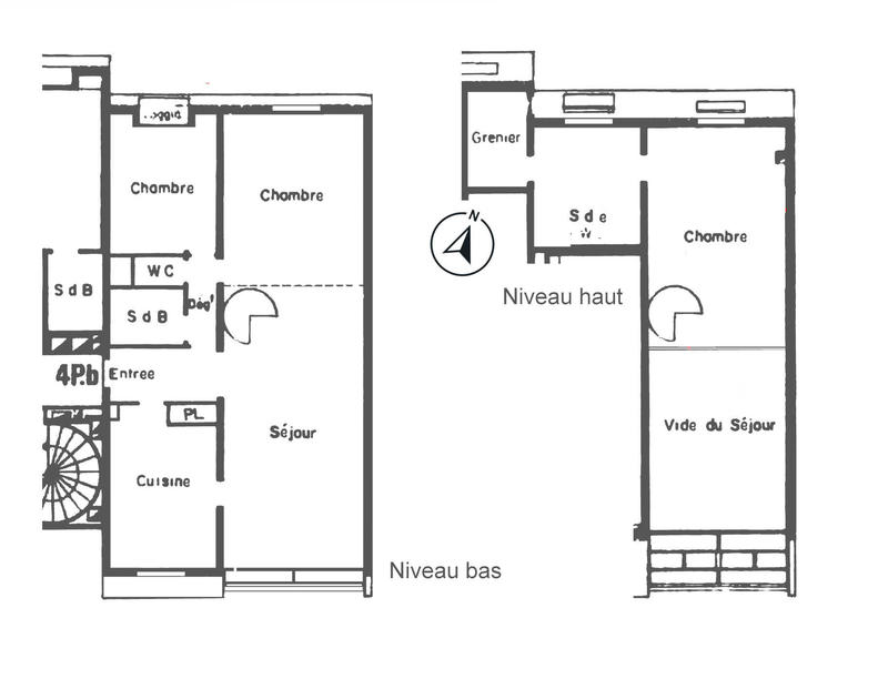Appartement - 110 m² - 5 pièces