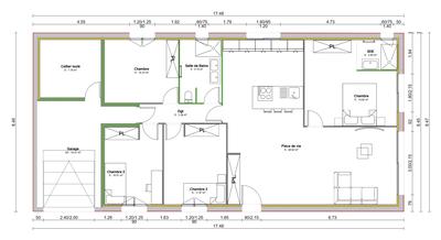 Maison - 110 m² - 5 pièces