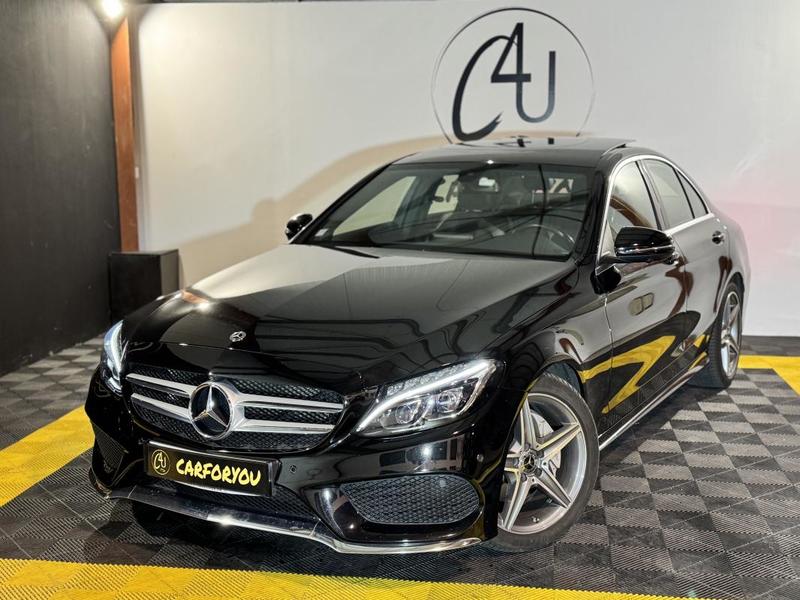 Mercedes Classe c 220 Cdi Amg Line 9g-Tronic 170ch Camera 360°, Toit Ouvrant, Park Assist