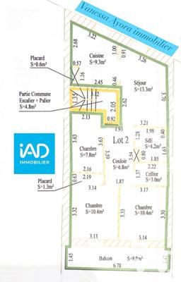 Immeuble - 150 m² - 8 pièces
