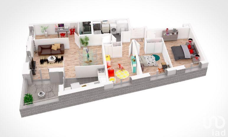 Appartement - 93 m² - 5 pièces