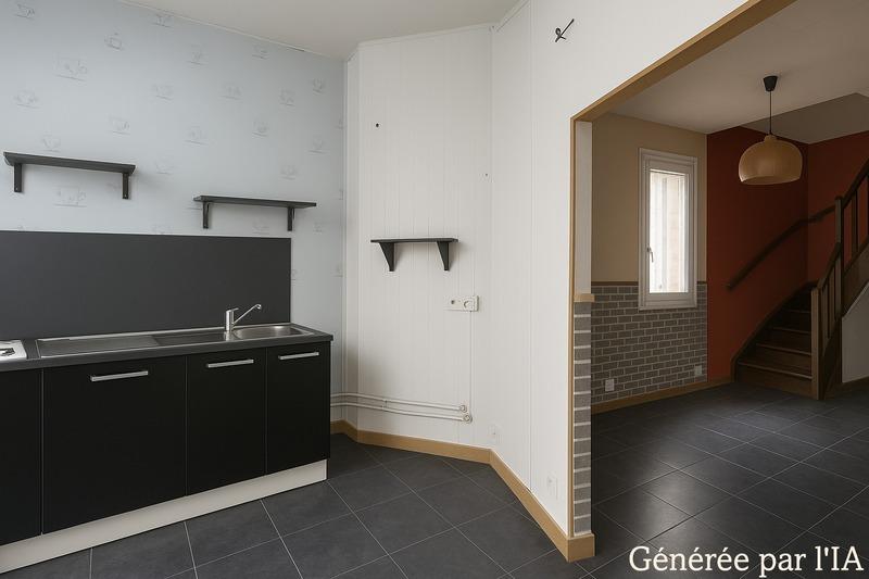 Maison de ville - 80 m² - 3 pièces