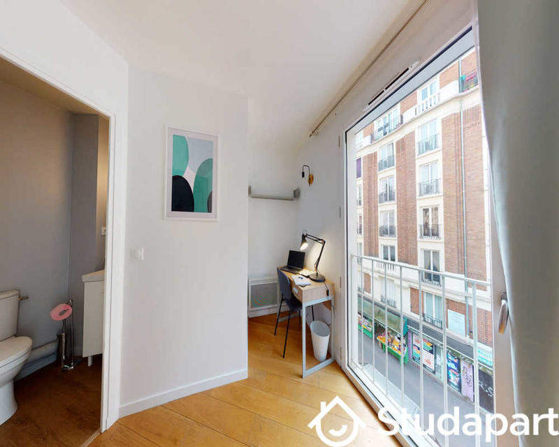 Chambre - 55 m² - 1 pièce