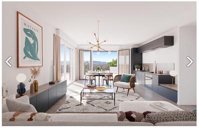 Appartement - 56 m² - 2 pièces