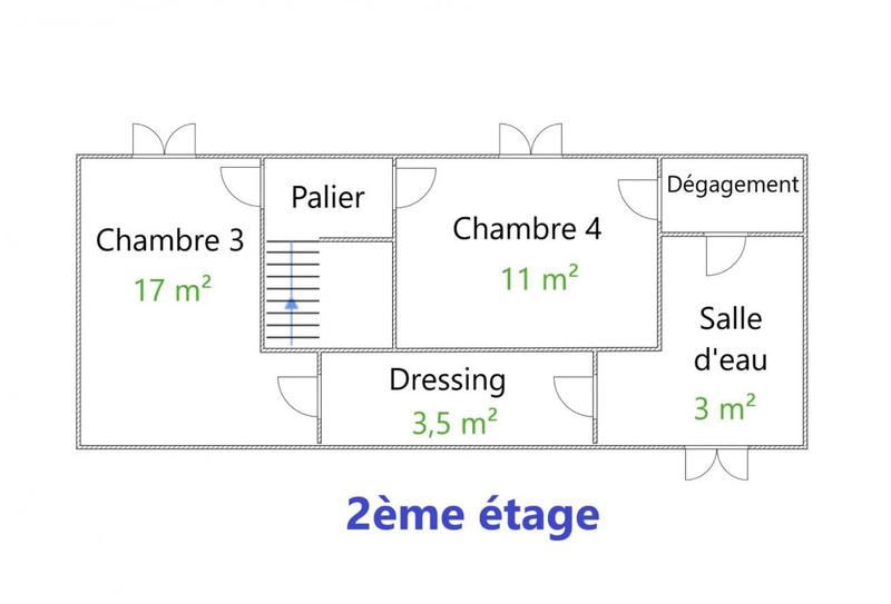 Maison - 151 m² - 7 pièces