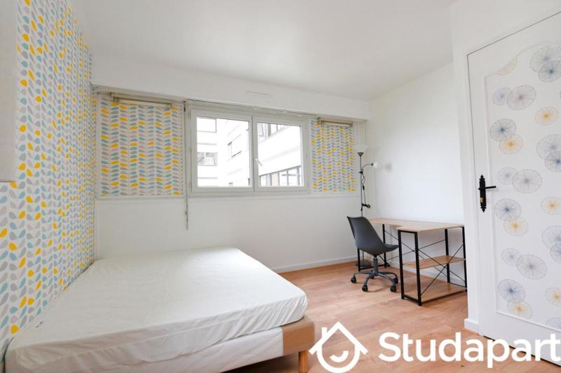 Chambre - 14 m² - 1 pièce