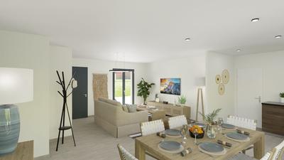 Maison - 89 m² - 5 pièces