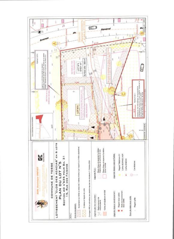 Terrain constructible - 419 m²