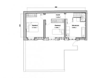 Appartement - 71 m² - 3 pièces