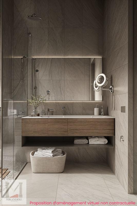 Appartement - 65 m² - 3 pièces