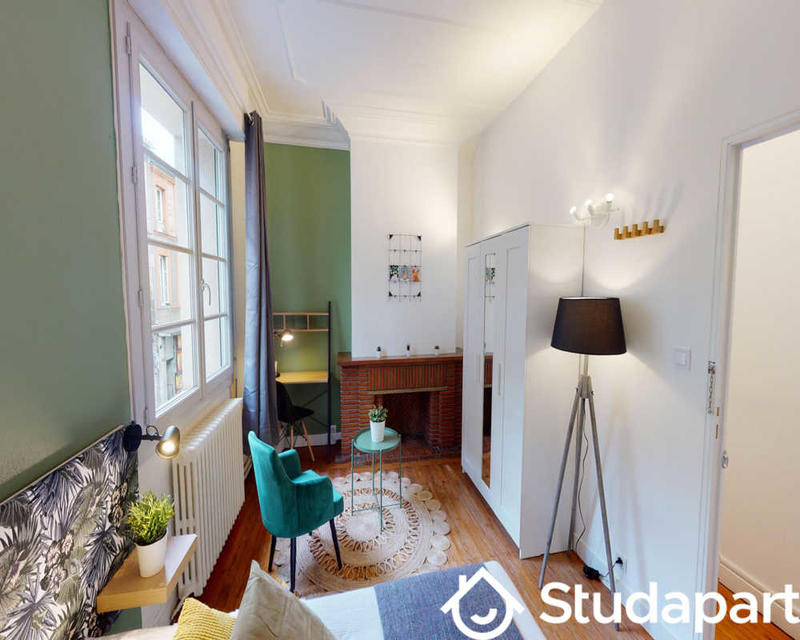 Chambre - 50 m² - 1 pièce