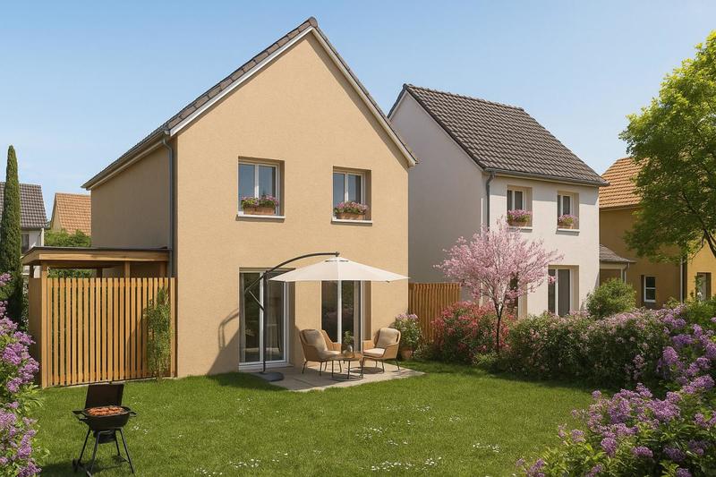 Maison - 85 m² - 4 pièces