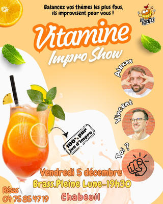 Vitamine Impro Show - Spectacle d'improvisation