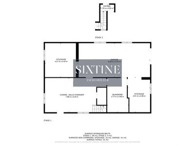 Maison ancienne - 145 m² - 4 pièces