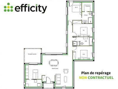 Maison - 110 m² - 4 pièces