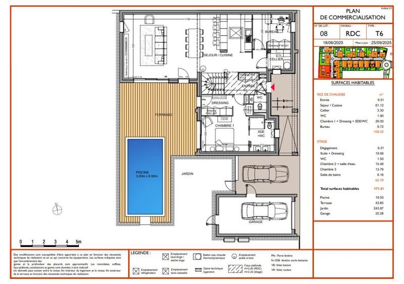 Villa - 171 m² - 6 pièces