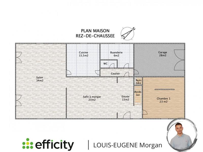 Demeure - 175 m² - 6 pièces