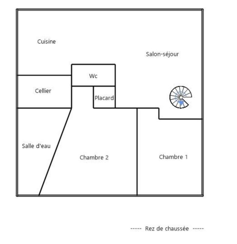 Maison d'architecte - 90 m² - 5 pièces