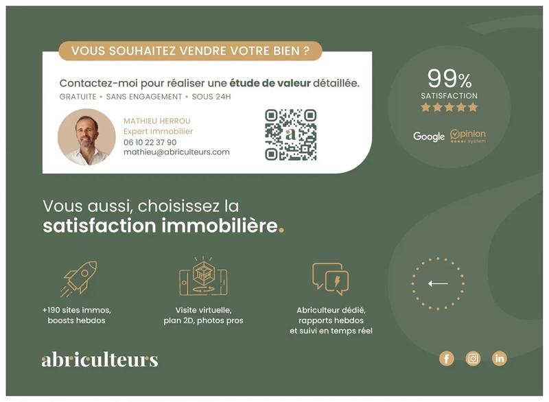 Appartement - 80 m² - 3 pièces