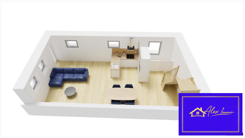 Appartement - 68 m² - 5 pièces