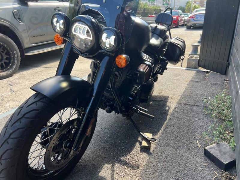 Indian Chief Bobber Black Smoke