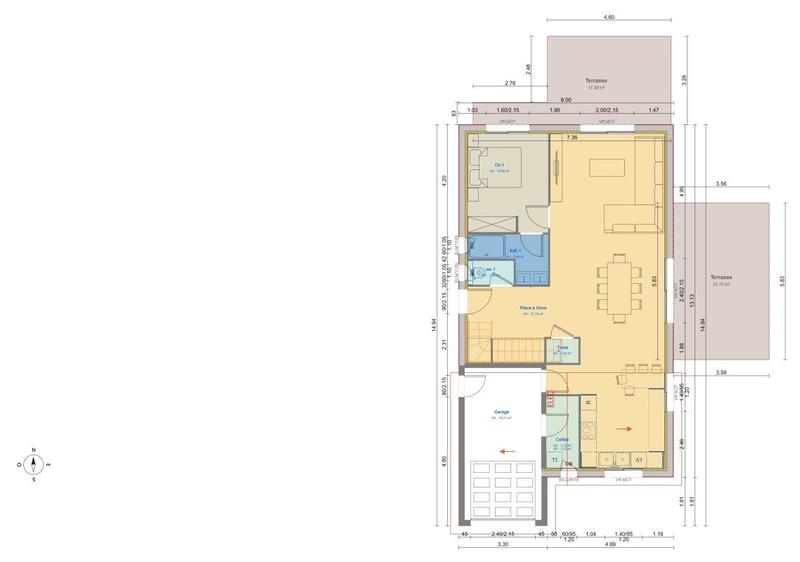 Maison - 135 m² - 6 pièces