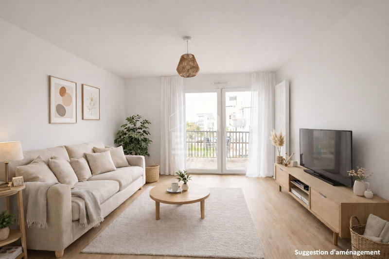 Appartement - 60 m² - 3 pièces