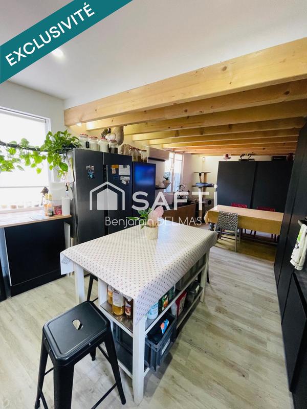 Maison - 76 m² - 3 pièces