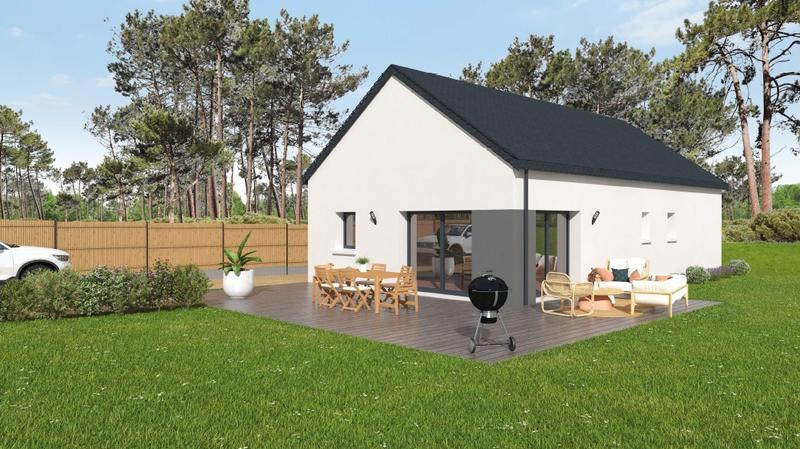 Maison - 80 m² - 4 pièces