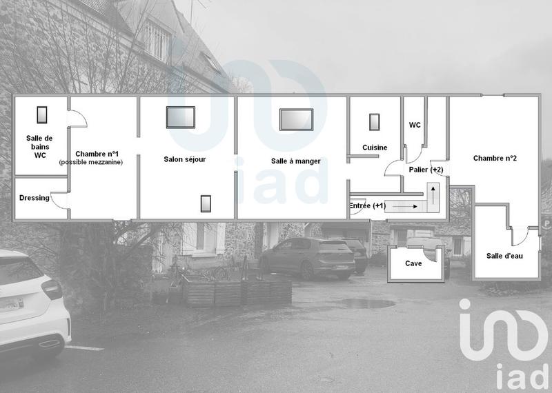 Appartement - 75 m² - 4 pièces