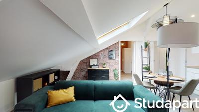 Chambre - 11 m² - 1 pièce