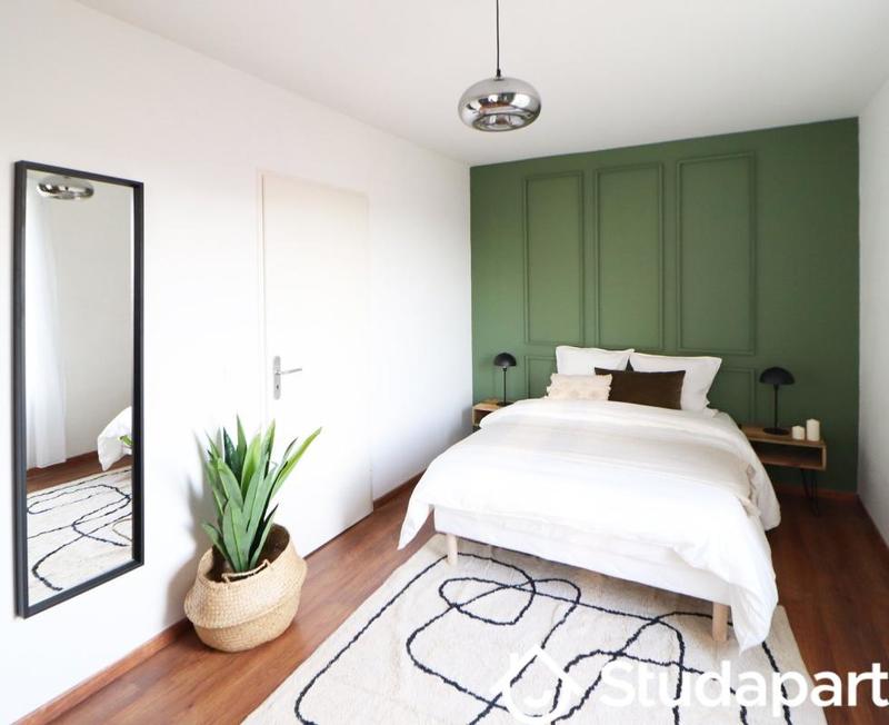 Chambre - 12 m² - 1 pièce