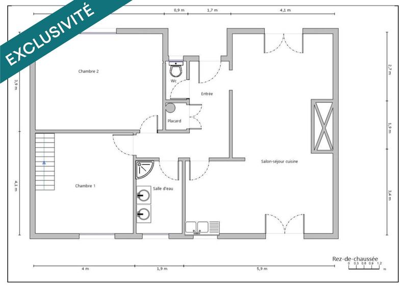 Maison - 134 m² - 4 pièces