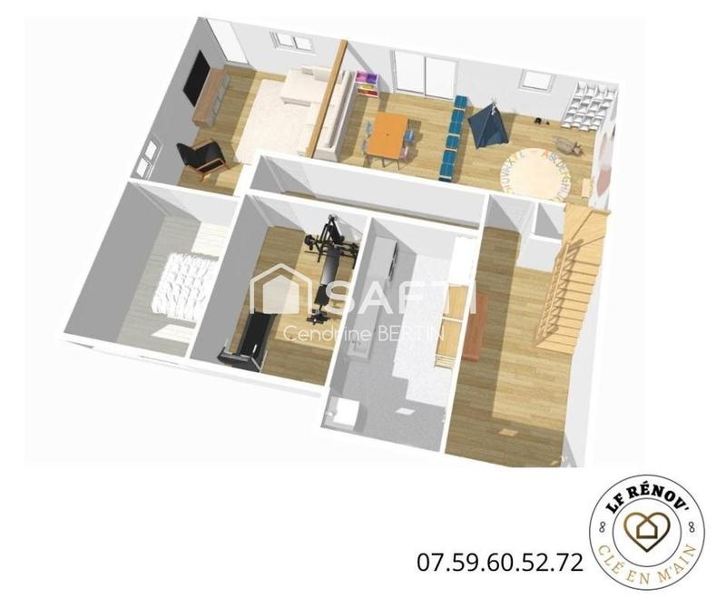 Maison - 170 m² - 6 pièces