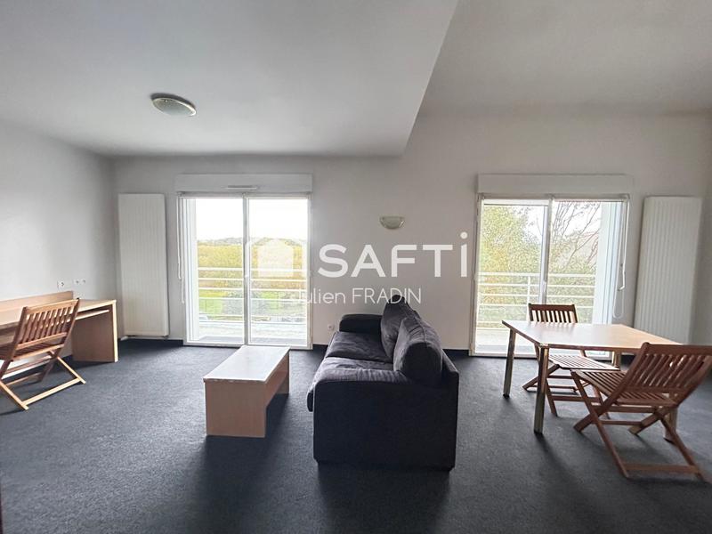 Appartement - 57 m² - 2 pièces