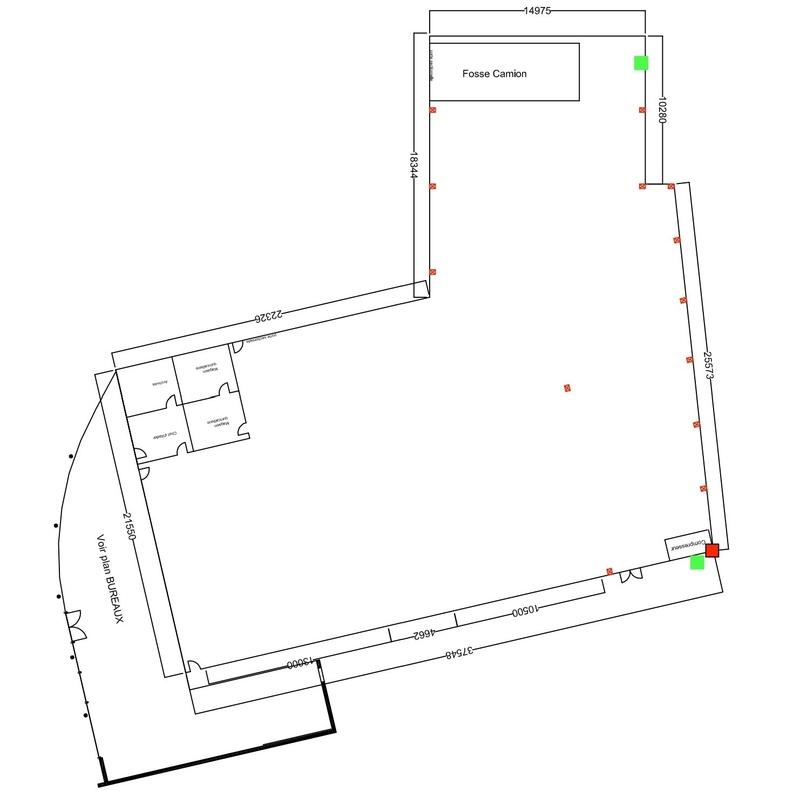 Bureau - 1 560 m² - 18 pièces