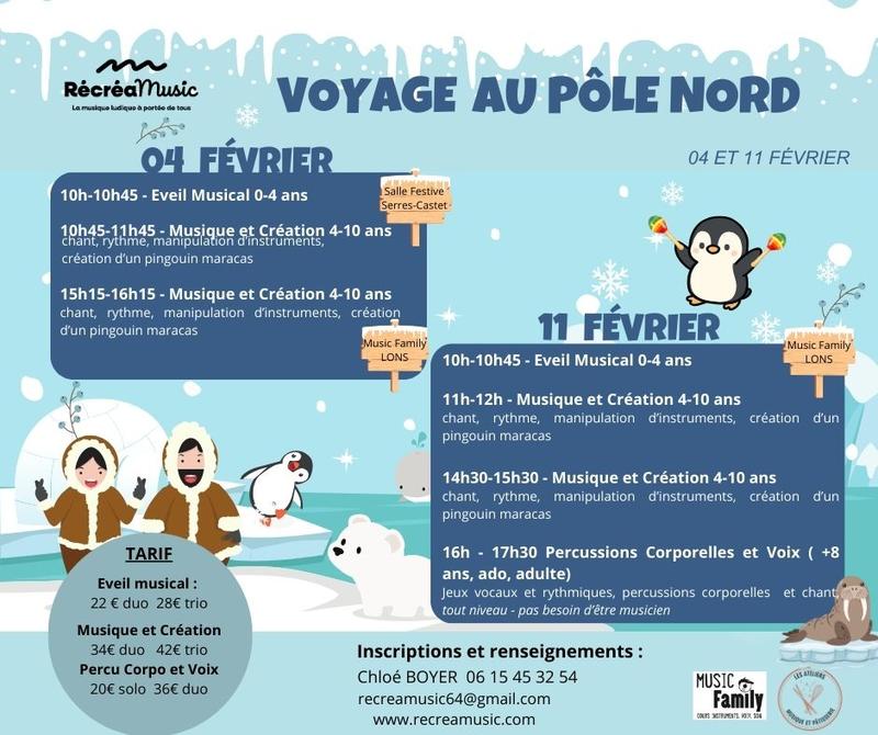 Ateliers Musicaux 0-10 ans