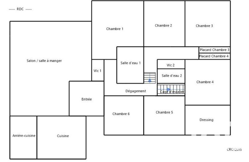 Maison - 175 m² - 8 pièces