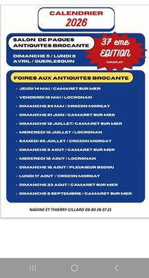 Foire aux antiquités - brocante