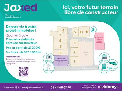 Terrain constructible - 561 m²