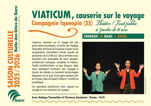 Viaticum, Causerie sur le voyage