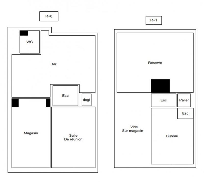 Local commercial - 98 m² - 44 pièces