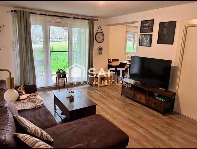 Appartement - 72 m² - 3 pièces